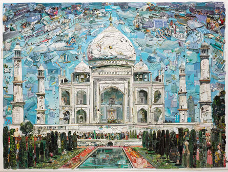 Vik Muniz, ‘Postcards from Nowhere: Taj Mahal’, 2015