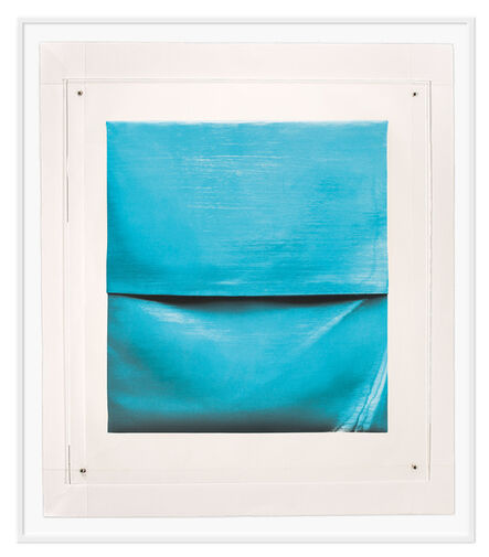 Angela de la Cruz, ‘Concrete canvas (Blue)’, 2019