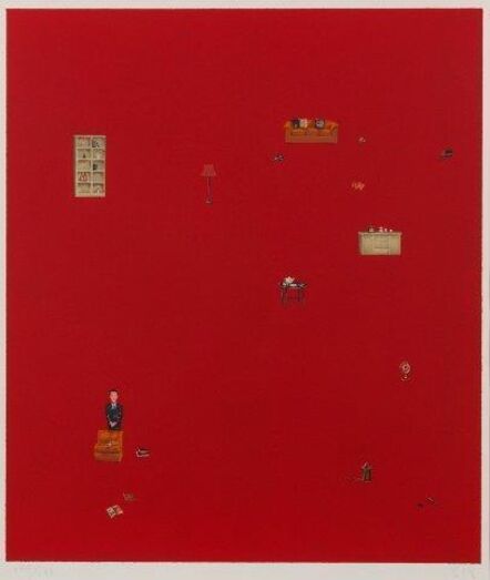 Zeng Hao, ‘Untitled red’, 2002