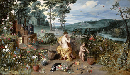 Jan Brueghel the Younger, ‘Spring, or the Allegory of Smell’, Circa 1640