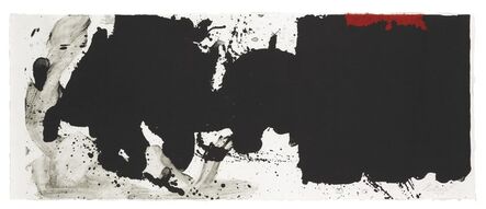 Robert Motherwell, ‘Black with No Way Out’, 1983