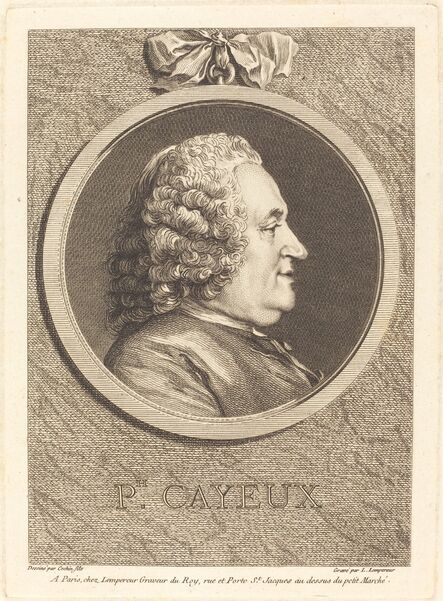 Louis-Simon Lempereur after Charles-Nicolas Cochin II, ‘Philippe Cayeux’