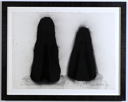 David Nash, ‘Two Sliced Cedars II’, 2014