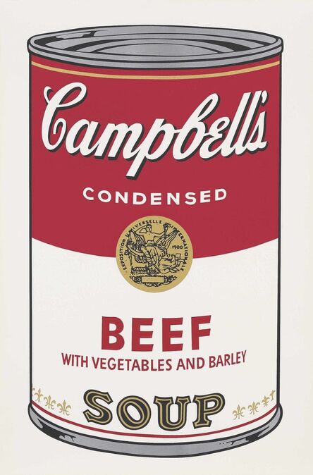 Andy Warhol, ‘Campbell's Soup I: Beef with Vegetables’, 1968