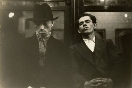 Walker Evans, ‘Subway Portrait’, 1938-1941