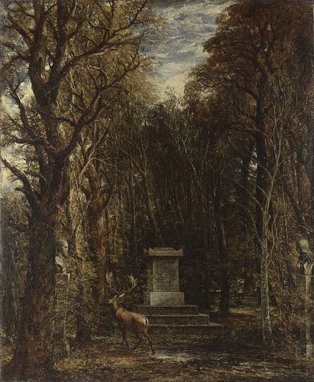 John Constable, ‘Cenotaph to the Memory of Sir Joshua Reynolds’, 1833-1836