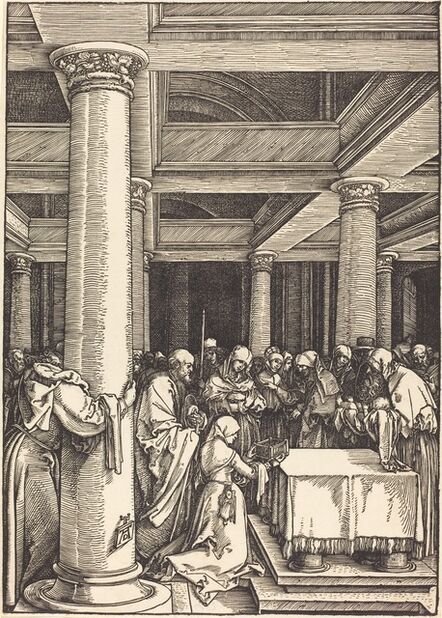 Albrecht Dürer, ‘The Presentation of Christ in the Temple’, ca. 1504/1505