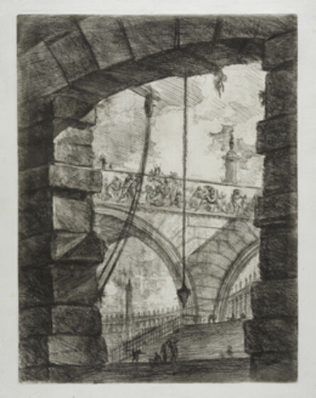 Giovanni Battista Piranesi, ‘Invenzioni capric di carceri all'acqua forte’, 1749-1750