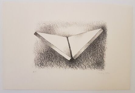 George Rickey, ‘Two triangles dithedral’, 1973
