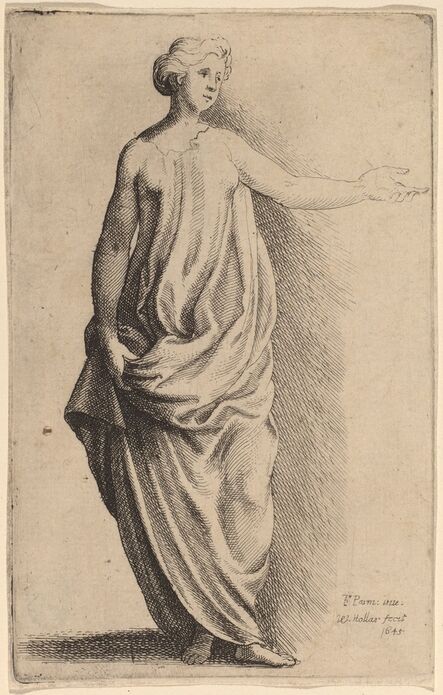 Wenceslaus Hollar after Parmigianino, ‘Standing Figure’