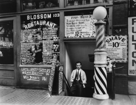 Berenice Abbott, ‘Blossom Restaurant, 103 Bowery, Manhattan’, 1935