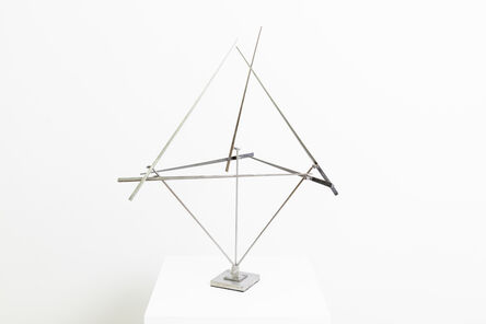 George Rickey, ‘Fixed and Moving Tetrahedra II’, 1971