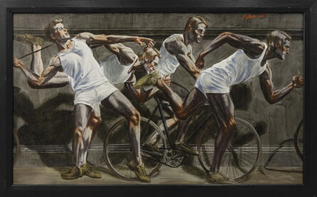 Mark Beard, ‘[Bruce Sargeant (1898-1938)] Frieze with Four Athletes’, n.d.