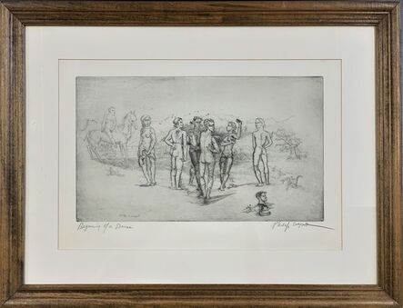Philip Evergood, ‘Beginning of a Dance’, 1930