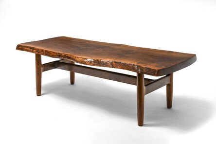 Sam Maloof, ‘Coffee Table with One-Piece Live Edge Top’, 2021