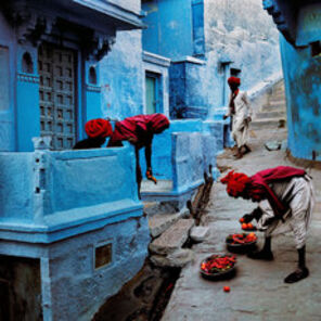 Steve McCurry, ‘Jodhpur Fruit Vendor, India’, 1996