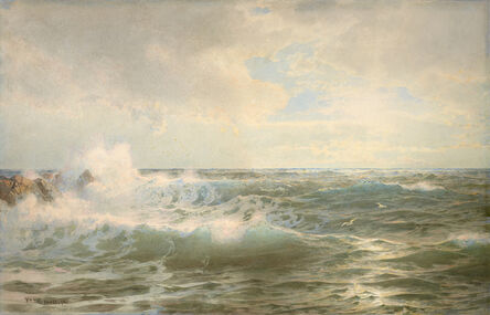 William Trost Richards, ‘Seascape’, 1893