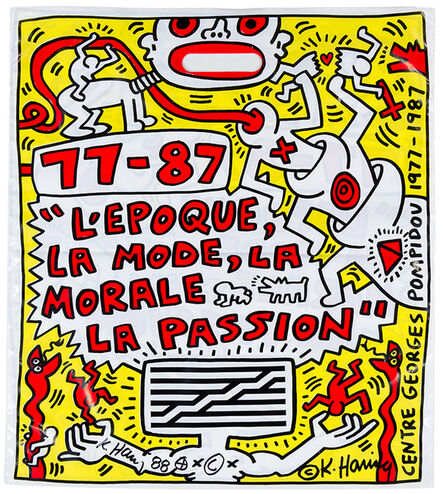 Keith Haring, ‘L’Epoque, la Mode, la Morale, la Passion’, 1987