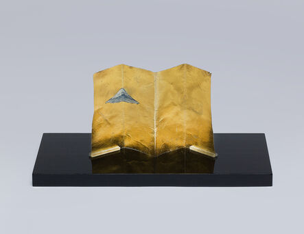 Yukyo Yamamoto, ‘Gold folding screen -Fuji-’, 2021