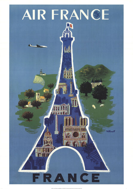 Bernard Villemot, ‘Air France’, 2002