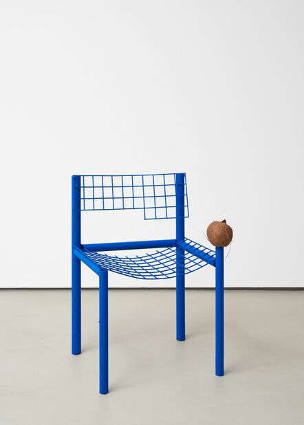 David Renggli, ‘Sitzmöbel (blau)’, 2020