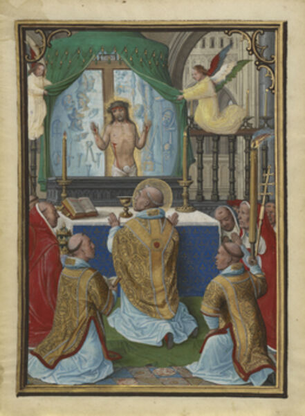 Simon Bening, ‘The Mass of Saint Gregory’, 1535-1540