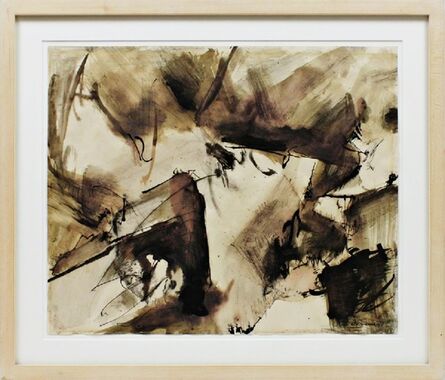 Mark di Suvero, ‘Abstract Expressionist drawing with artist signed COA ’, ca. 1963