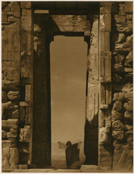 Edward Steichen, ‘Isadora Duncan at the Portal of the Parthenon, Athens’, 1921