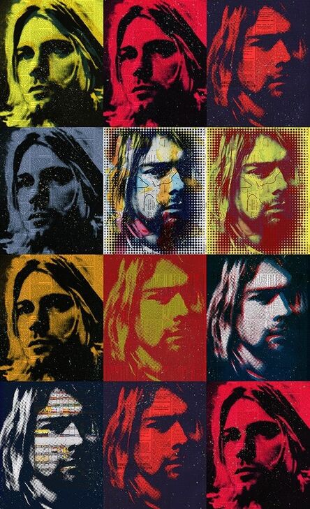André Monet​, ‘Kurt Cobain’, 2020