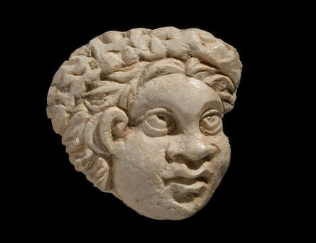 Unknown Roman, ‘Ancient Roman Bone Plaque with the head of an African’, 2nd-3rd Century A.D.