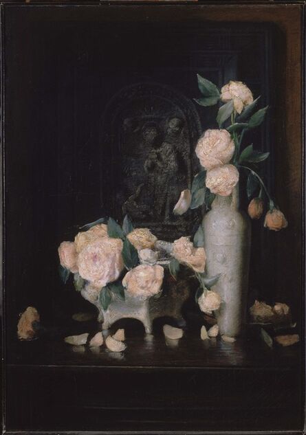 Julian Alden Weir, ‘Roses’, 1883-1884
