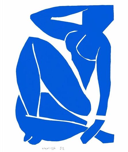 After Henri Matisse, ‘Nu Bleu III’, 2007
