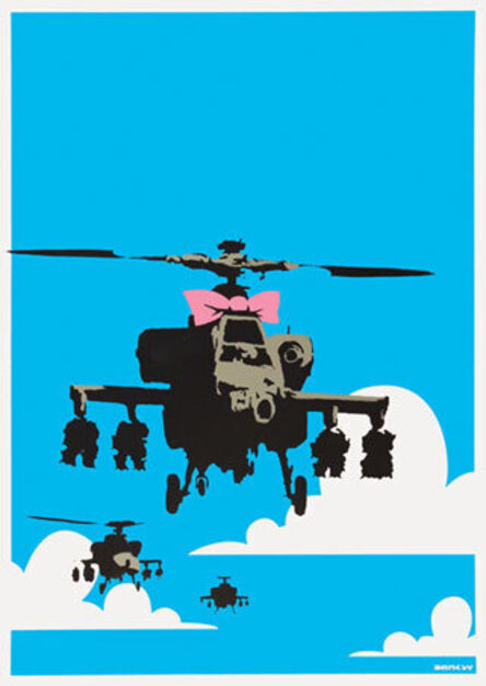 Banksy, ‘Happy Choppers (Gift Print)’, 2003