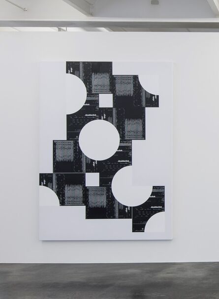 Michael Riedel, ‘Untitled (doubleclick / click)’, 2013