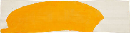 Suzan Frecon, ‘orange composition on small long format’, 2012