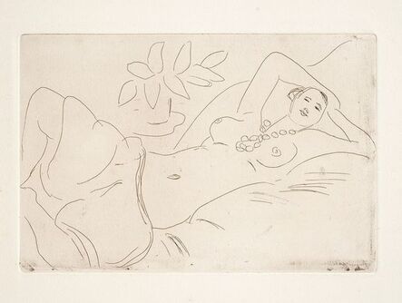 Henri Matisse, ‘ODALISQUE COUCHEE’, 1923