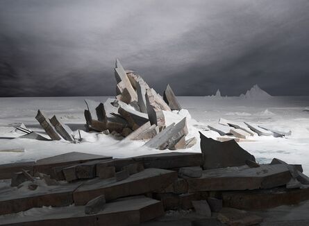 James Casebere, ‘Sea of Ice’, 2014