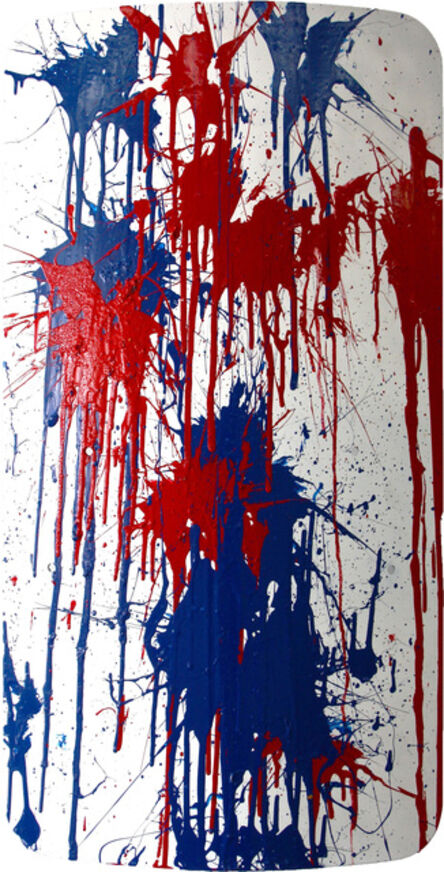Avelino Sala, ‘Action Riot Painting USA’, 2017