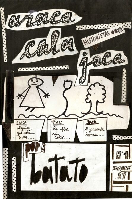 Batato Barea, ‘ "Historietas Obvias" n ° 1, "Araca, Cala, Jaca"’, 1987