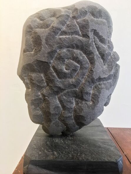 Ken Hiratsuka, ‘Ancient Beat (River Stone Statue) ’, 1995
