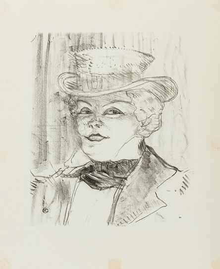 Henri de Toulouse-Lautrec, ‘Madame Réjane, from Portraits d'Acteurs & d'Actrices (Wittrock 266)’, 1898