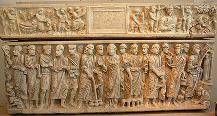 ‘The Sarcophagus of Marcus Claudianus from San Giacomo in Settimiana’, ca. 330
