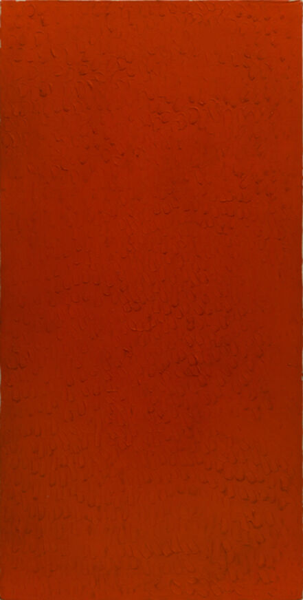 Bernard Aubertin, ‘Monochrome rouge’, 1974