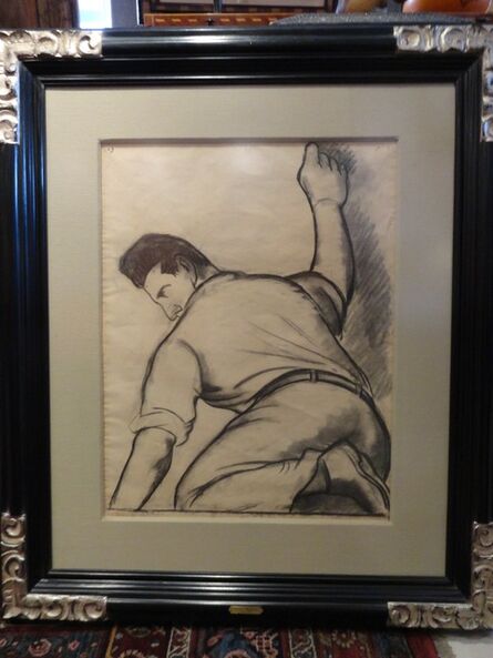 Diego Rivera, ‘"Clifford Wright midiendo"’, 1931