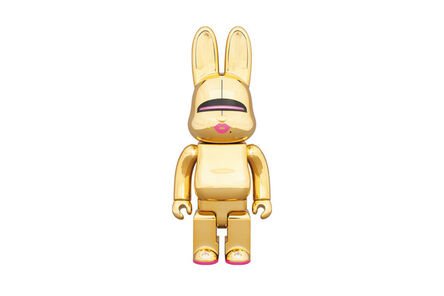 BE@RBRICK, ‘Sorayama Sexy Robot 400% Gold (Rabbit)’, 2018