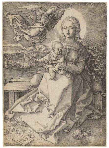 Albrecht Dürer, ‘The Virgin and Child crowned by one Angel (B. 37; M., Holl. 41; S.M.S. 92)’, 1520