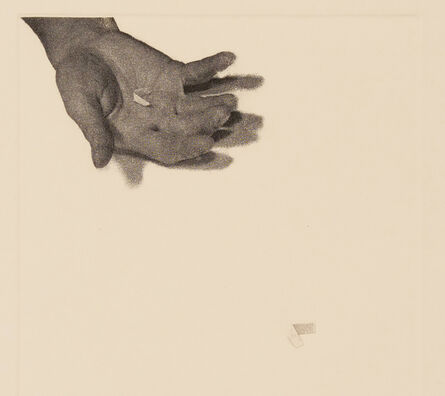 Liliana Porter, ‘Untitled (hand with paper)’, 1973
