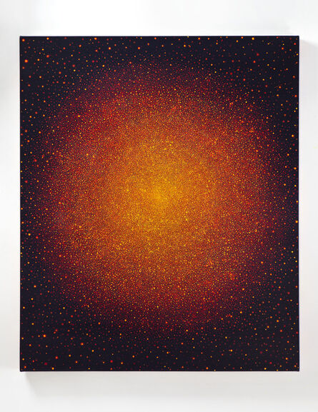 Karen Arm, ‘Untitled (Yellow and Red Sun on Blue)’, 2016