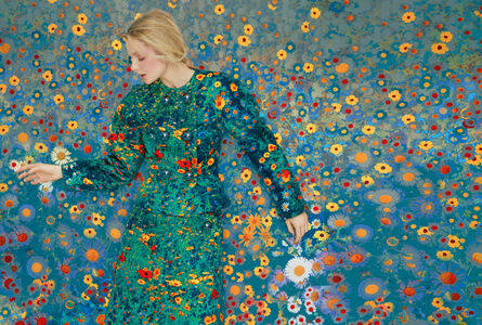 Erik Madigan Heck, ‘Eniko in Flowers, Archive’, 2020