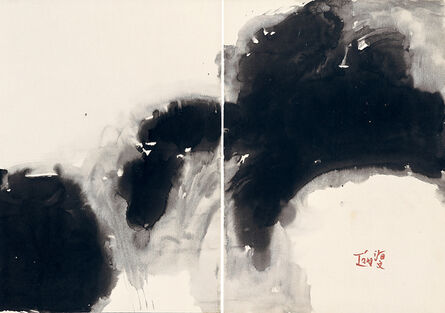 T'ang Haywen 曾海文, ‘Untitled No. 29 Diptych’, ca. 1970s